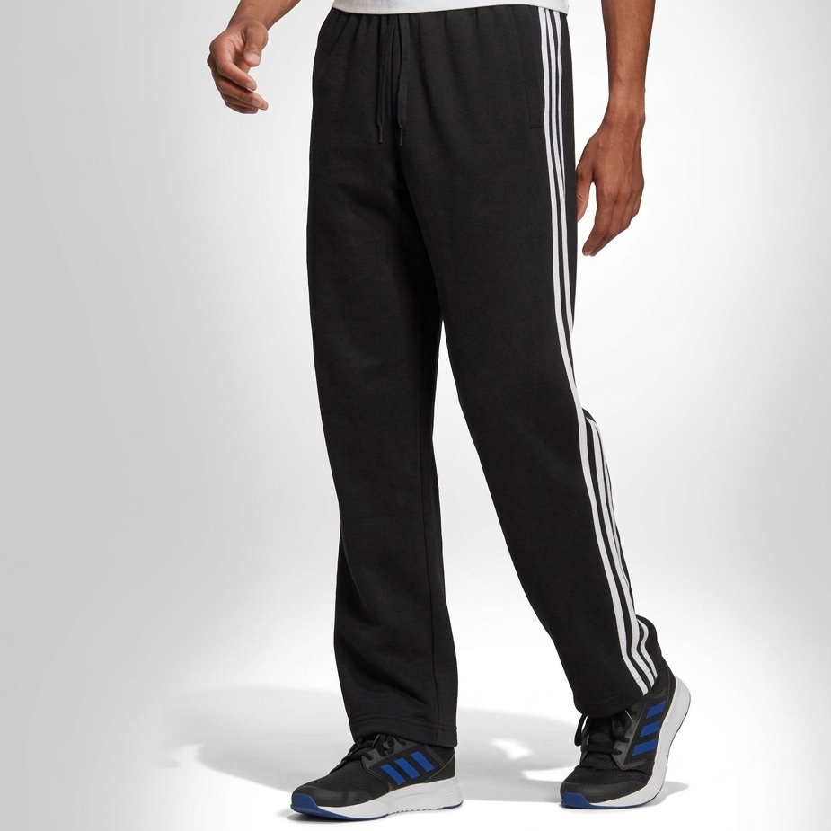 Classic Triple-Stripe Fleece Track Pants