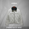 DIAMOND-QUILTED JACKET
