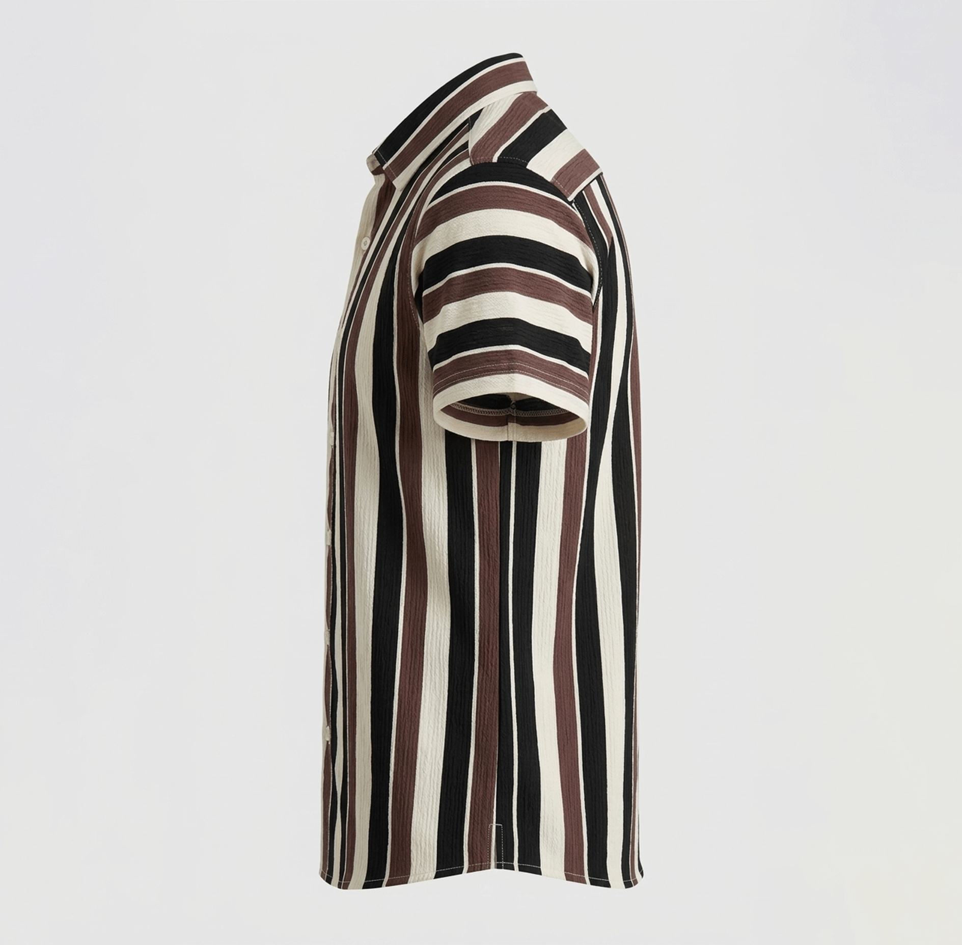 Old Money Aesthetic Men’s Luxury Vertical Striped Resort Shirt