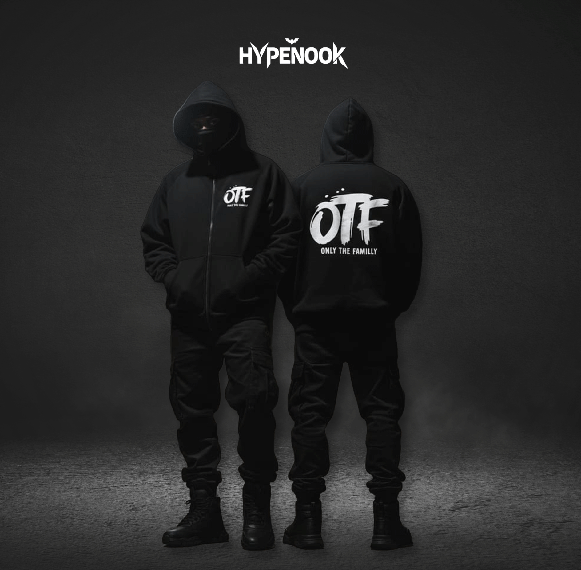 OTF ZIP-UP HOODIE